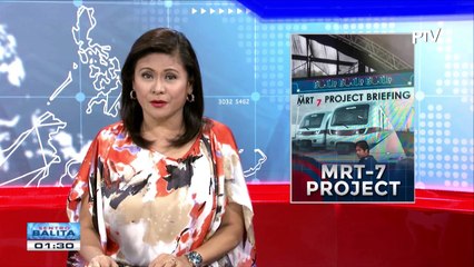 DOTr: Pabahay sa mga maaapektuhan ng MRT-7, inaayos na