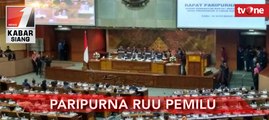 Perdebatan Warnai Rapat Paripurna DPR Soal RUU Pemilu