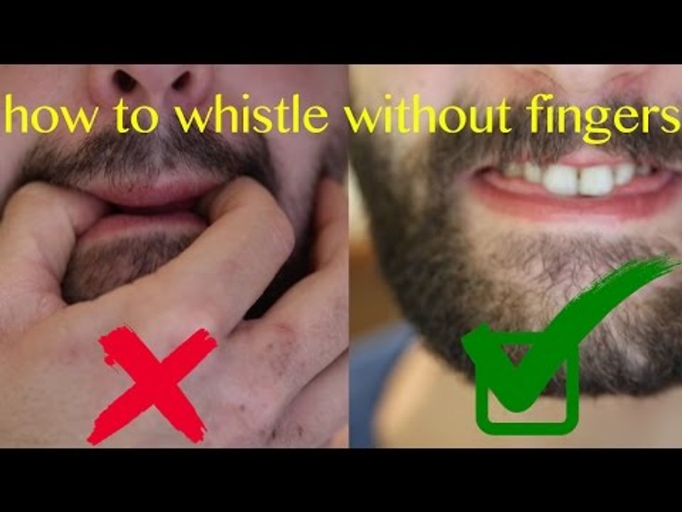 Learn How to Whistle Without Using Your Fingers