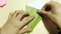 【DIY craft】 Tulip. Origami. The art of folding paper.-bsFxlkQ