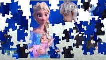 Frozen Princess Elsa, Baby & Jack Frost ( Puzzle Game for Little Kids )
