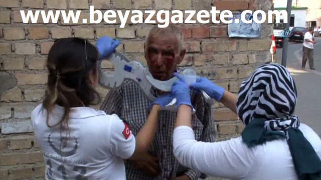 77 yaşındaki adamı öldüresiye dövüp parasını gasp ettiler!