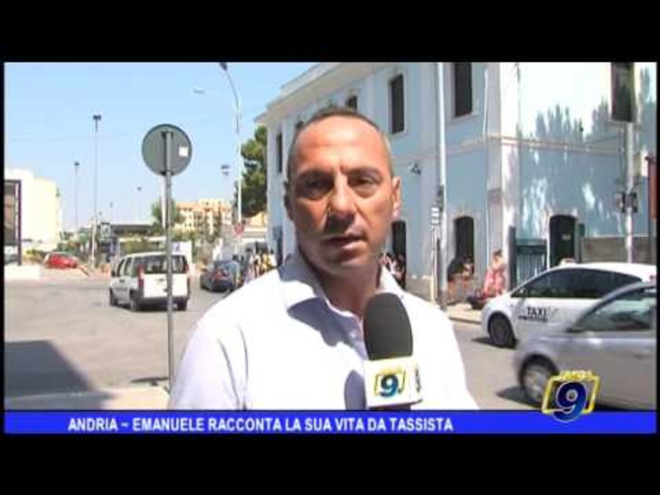 Andria |  Emanuele racconta la sua vita da tassista
