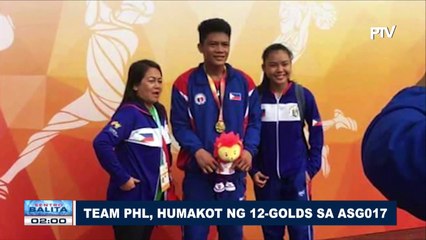 SPORTS BALITA: Team PH, humakot ng 12 golds sa ASG '17