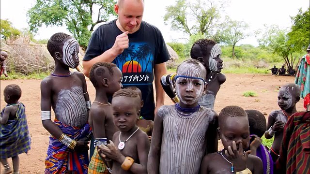 Как я выжил в Африке или в гостях у племени Мурси! Племена Мурси и Хамар Обычаи и Ритуалы