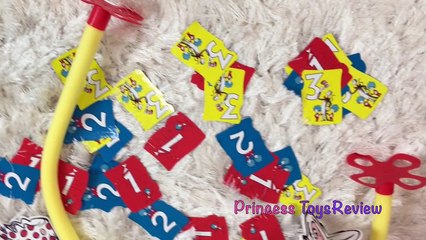 Spiderman Princess Plays Dr Seuss I CAN DO THAT Game Family Fun Kids Shopkins Lite Egg Sur