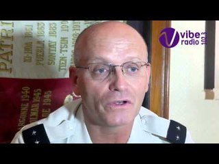 Interview de Vibe Radio à la Base militaire Française au Sénégal.