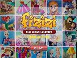 Inconformista uñas Nuevo para chicas de dibujos animados en línea manicura Elsa juegos hipster-niños / elsa