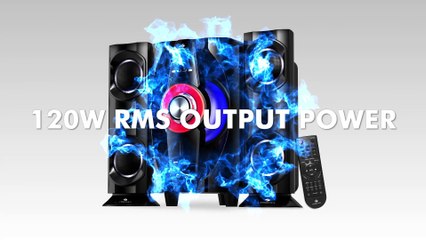 Tornado - The 2.1 Sound Monster Speaker | Zebronics