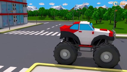 Learn Colors with Small Car for Children - Cars for Kids & Learn Numbers for Kids Nursery Rhymes