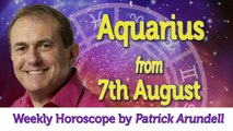 Aquarius Weekly Horoscope from 7th August - 14th August 2017