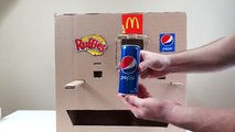 How to Make Ruffles McDonalds and Pepsi Vending Machine