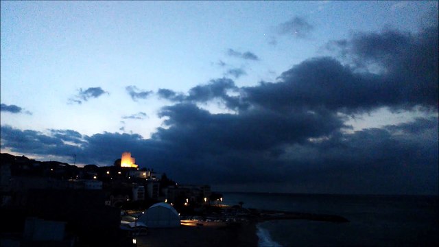 Sant Pol de Mar, Time Lapse, sortida de Sol 20 Juliol 2017