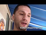 Sergio Mora on Sparring Mike Alvarado