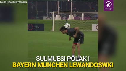 Lewa tregon aftësitë e tij me top