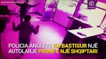 Shqiptarin e tërheq zvarrë policia angleze, bëhet lajm botëror (Video)