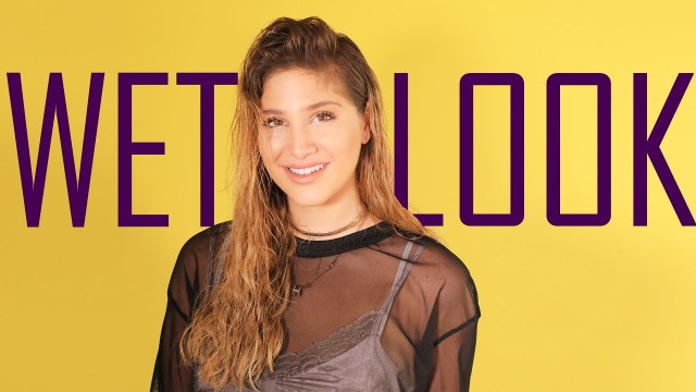 Khloe Kardashian Wet Look | تسريحة الشعر المبلول على طريقة كلوي كارداشيان