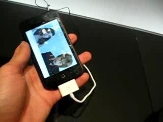 iPod Touch à l'Apple Expo