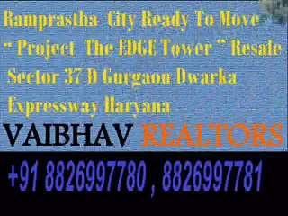 Apartments For Sale in The Edge Tower Sector 37D Gurgaon Dwarka Expressway 8826997781