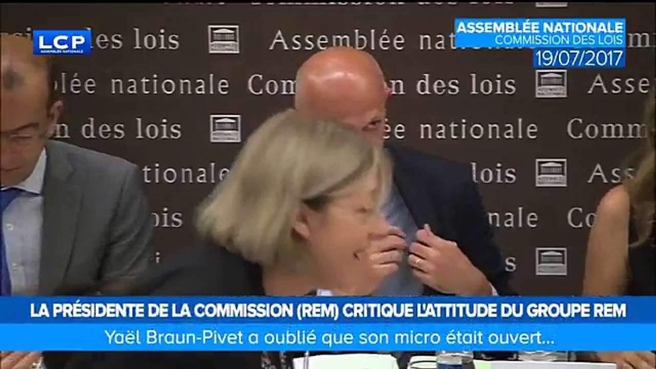 Une députée "La République En Marche" critique...