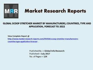 Scoop Stretcher Market 2017 to 2022 Global Trends, Share, Size Forecast to 2022