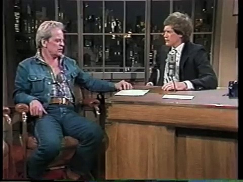 Klaus Kinski on Late Night, March 24, 1983