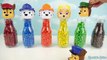 Superhero Bottles Finger Family Nursey Rhymes Surprise Toys Learn Colors for Kids Children