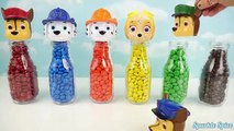 Superhero Bottles Finger Family Nursey Rhymes Surprise Toys Learn Colors for Kids Children