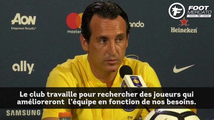 PSG : Unai Emery et la piste Neymar