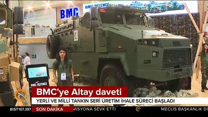 Vatan savunmasının yıldızı Altay tankının ihalesine BMC ve iki şirket çağrıldı