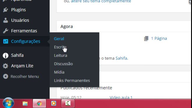 Curso Wordpress Completo - Configurações Básicas - Aula 3