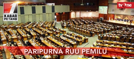 Ini Dua Paket Opsi RUU Pemilu yang Dirapatkan dalam Paripurna DPR