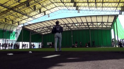 いざ、世界の舞台へ。侍ジャパン石川歩投手のブルペンにカメラが接近【広報カメラ】