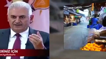 'İstanbul'daki görüntüleri bir de Binali Yıldırım sunumuyla izleyin'