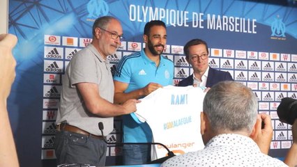 Mercato - La présentation officielle d'Adil Rami à l'OM