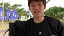 台湾代表チェン投手にカメラが密着！カメラで撮られてもチェンチェン大丈夫！【広報カメラ】