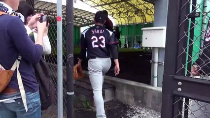 ドラフト2位 即戦力ルーキー酒居の声出し&ブルペンにカメラが接近【広報カメラ】