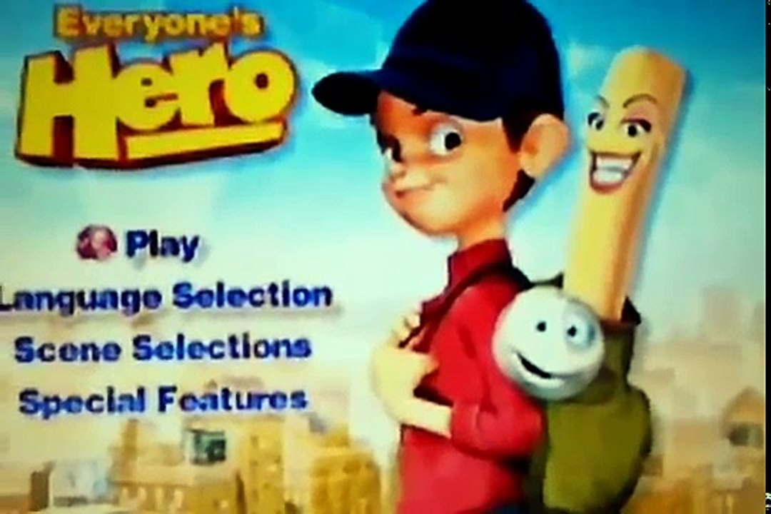 Everyones Hero 2007 DVD Menu Walkthrough