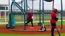 Pablo Sandoval se Reporta temprano a los campos de entrenamientos temporada 2017