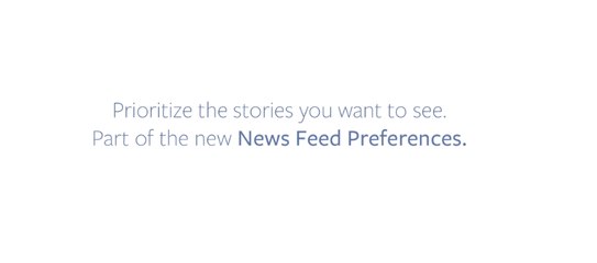 Facebook lanza nuevas opciones para personalizar las noticias