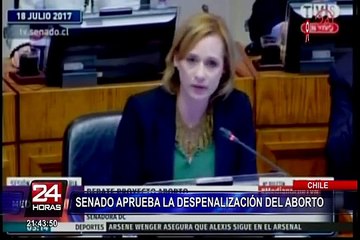 Chile: Senado aprueba la despenalización del aborto
