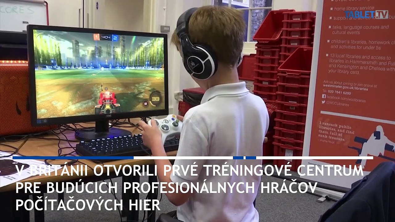 Počítačové hry sa stávajú športom, v Británií otvorili prvé tréningové centrum pre reprezentantov