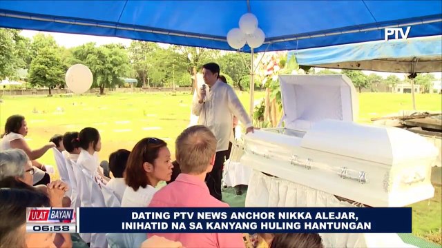 FEATURE: Dating PTV News Anchor Nikka Alejar, inihatid na sa kanyang huling hantungan