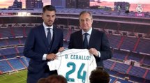 Daniel Ceballos Official Presentation with Real Madrid in Bernabeu Pitch  20/07/2017 HD