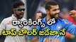 Ravindra Jadeja On Top And Ashwin Slips To 3 Position In ICC Test Rankings