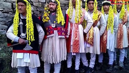 Devbhomi Lok Kala Udgam Charitable Trust Mumbai अद्भुत - चचोगी फागली में होने वाला मखोटा नाच कैसे होता है