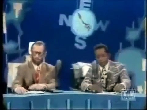 GEORGE CARLIN & FLIP WILSON 1974 Comedy News Headlines 1 of 3