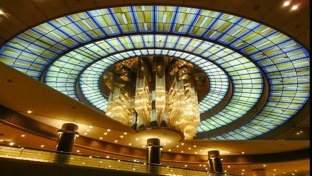 Atrium (architecture) - A large open air or skylight covered space surrounded by a building