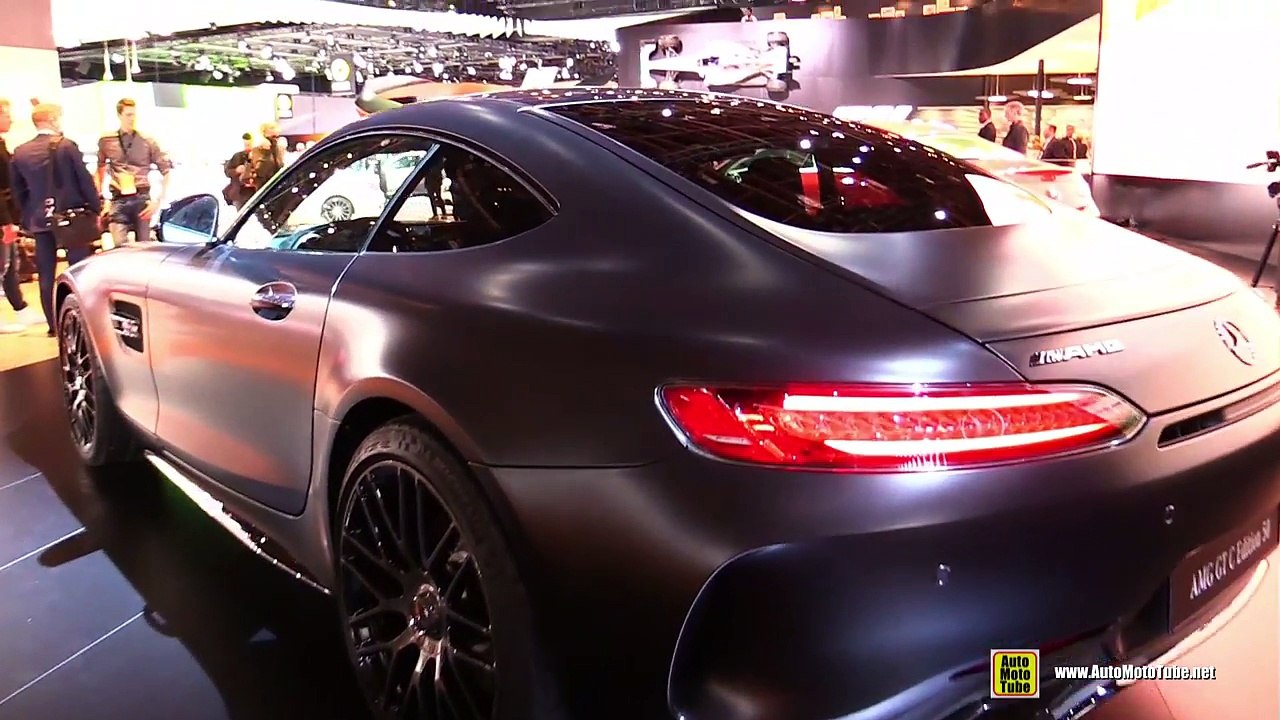2018 Mercedes AMG GT C 50th Anniv - Exterior and Interior Walkaround - 2017 Detroit Auto Show