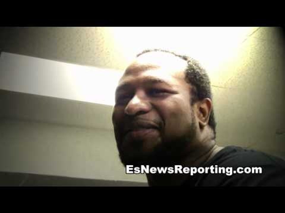 Lamon Brewster on James Toney